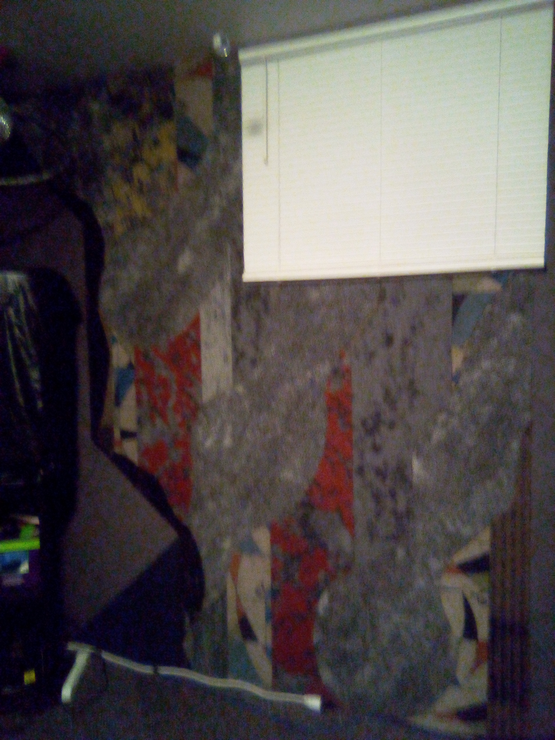Image for Carpet tiles used to deaden a drum room