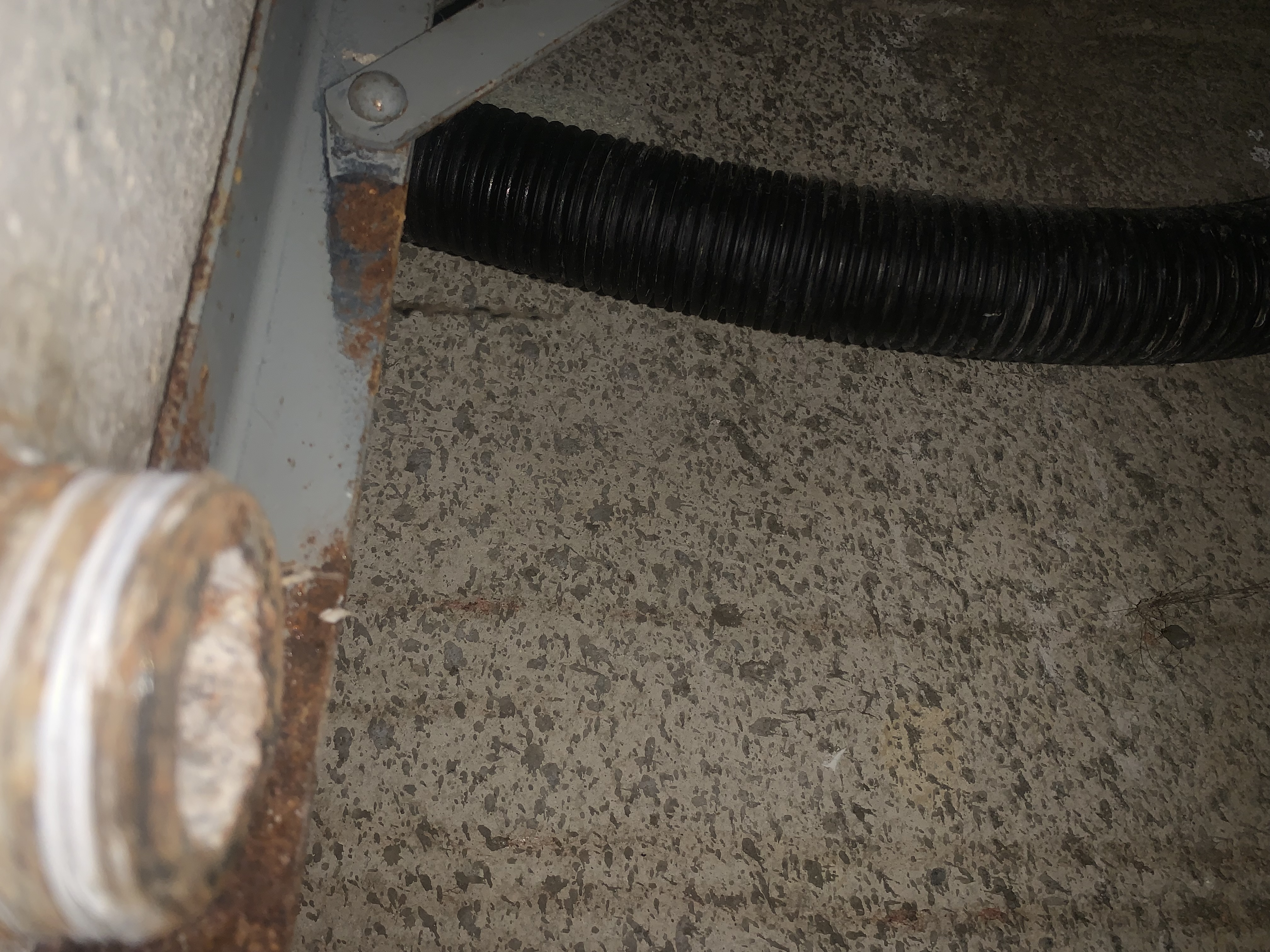 Image for cement laundry sink leaks at drain