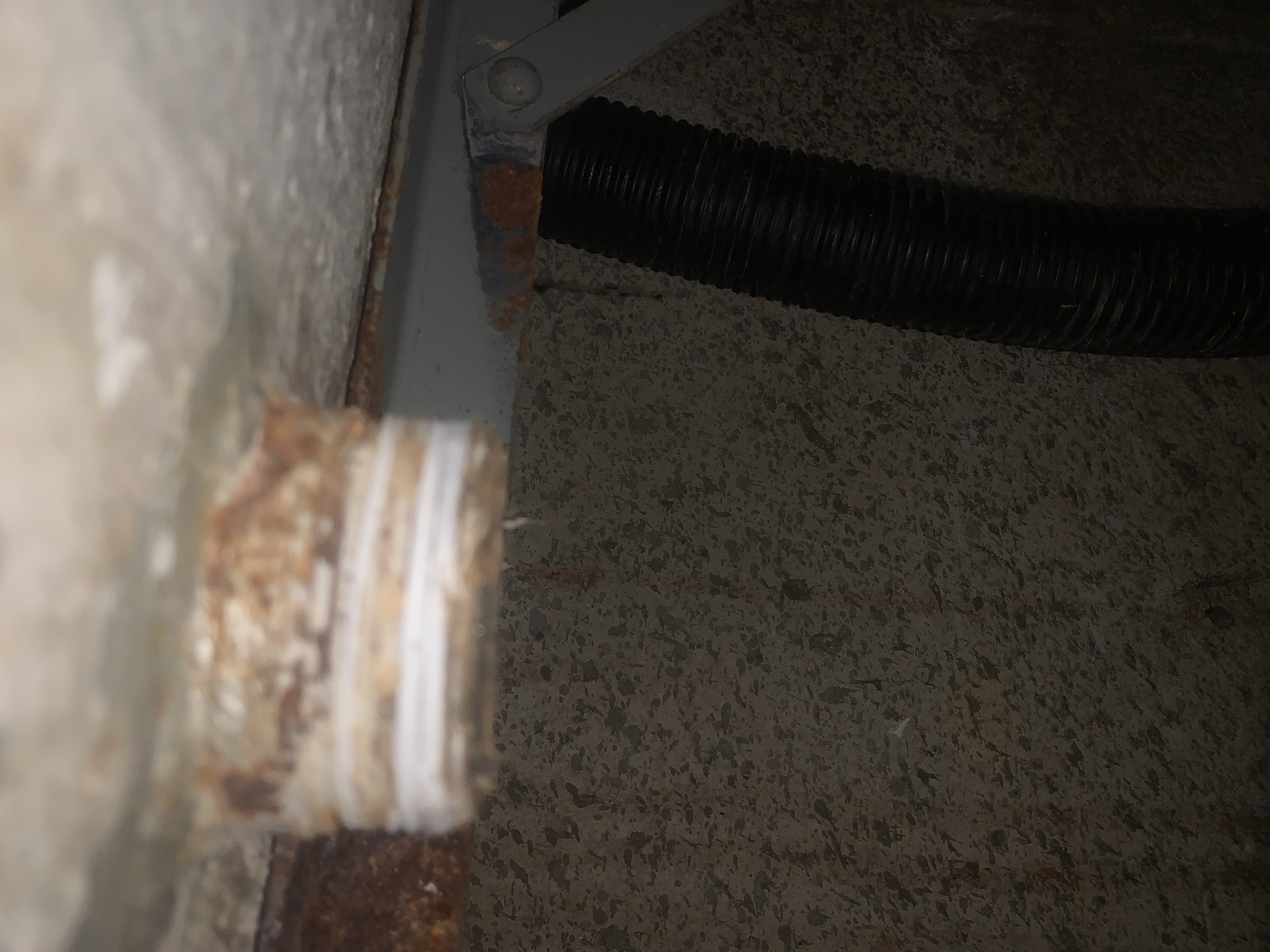 Image for cement laundry sink leaks at drain