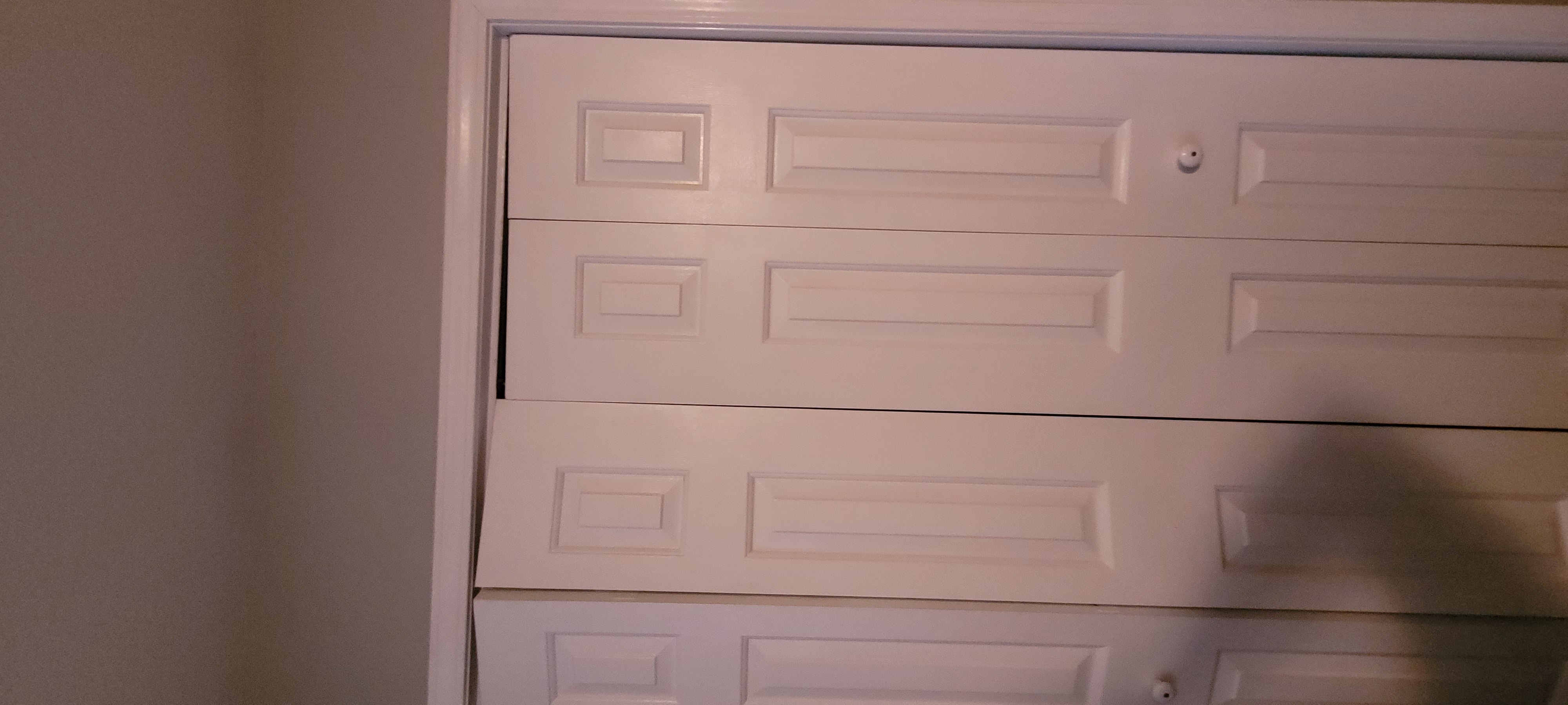 Image for Jacking a door way to install header