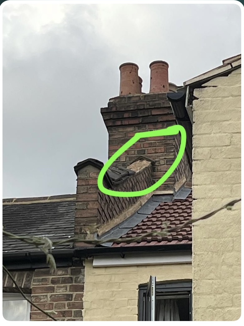 Image for Who owns the roof parapet?