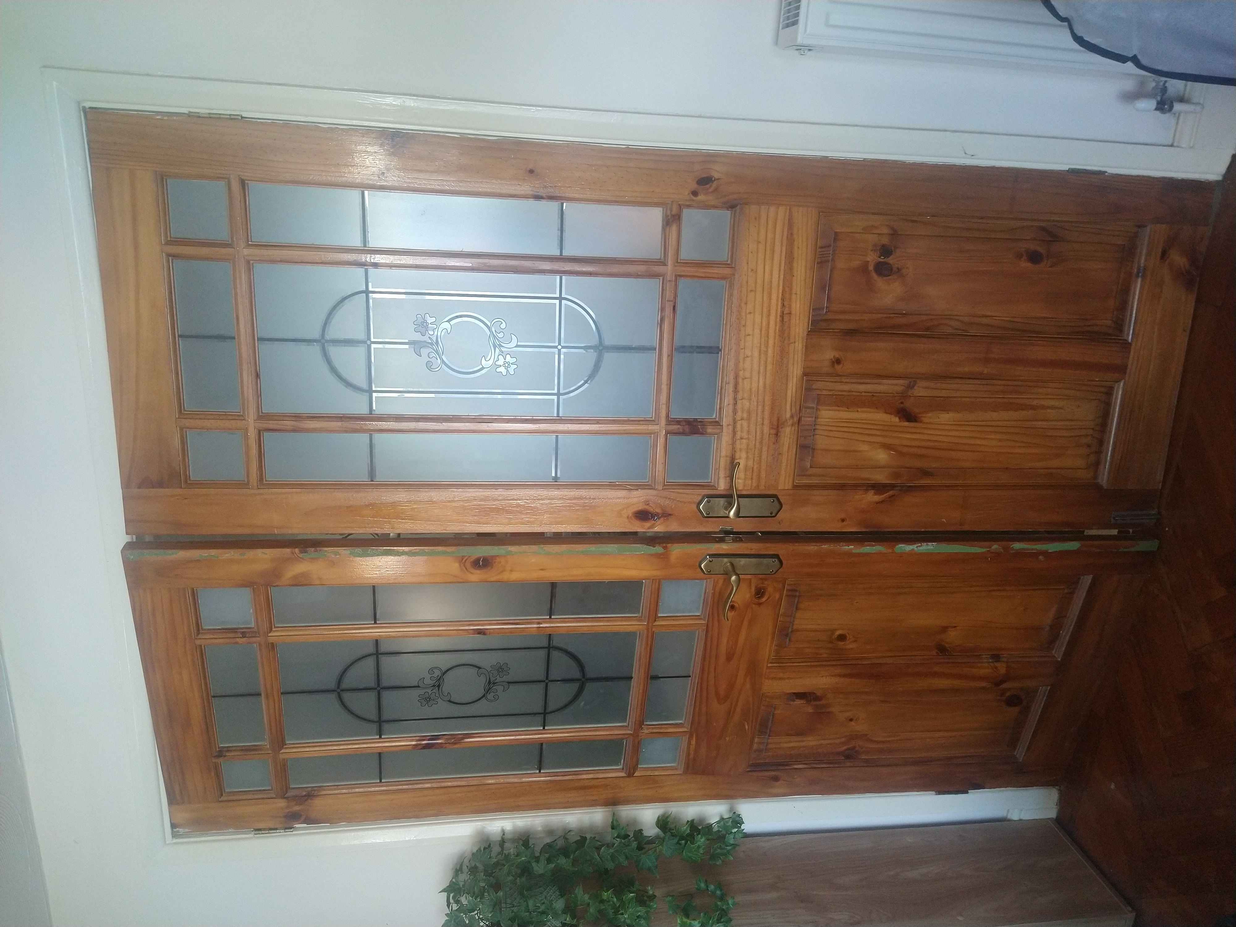 Image for Blocking up an internal doorway