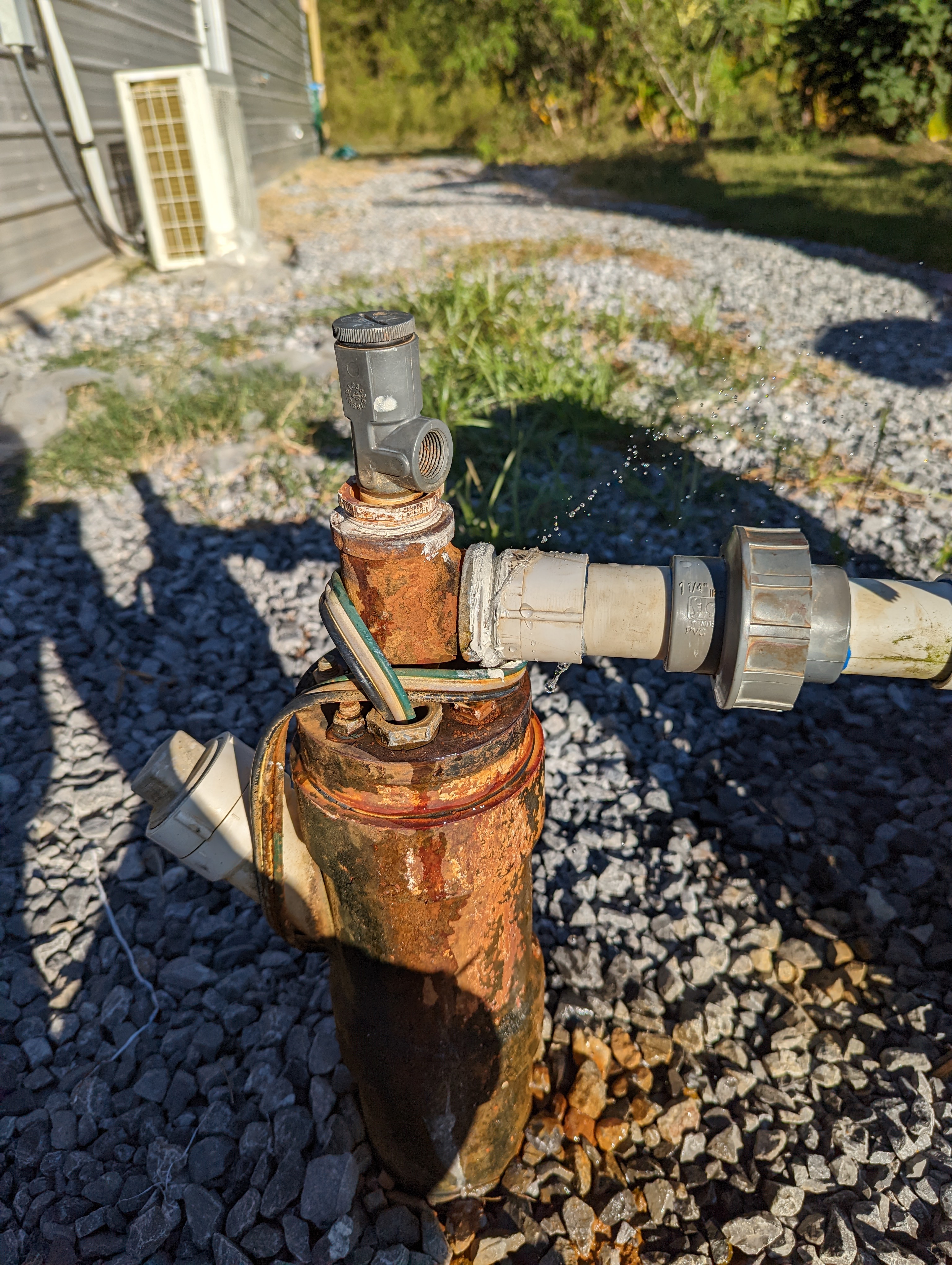 Image for Leaking well?
