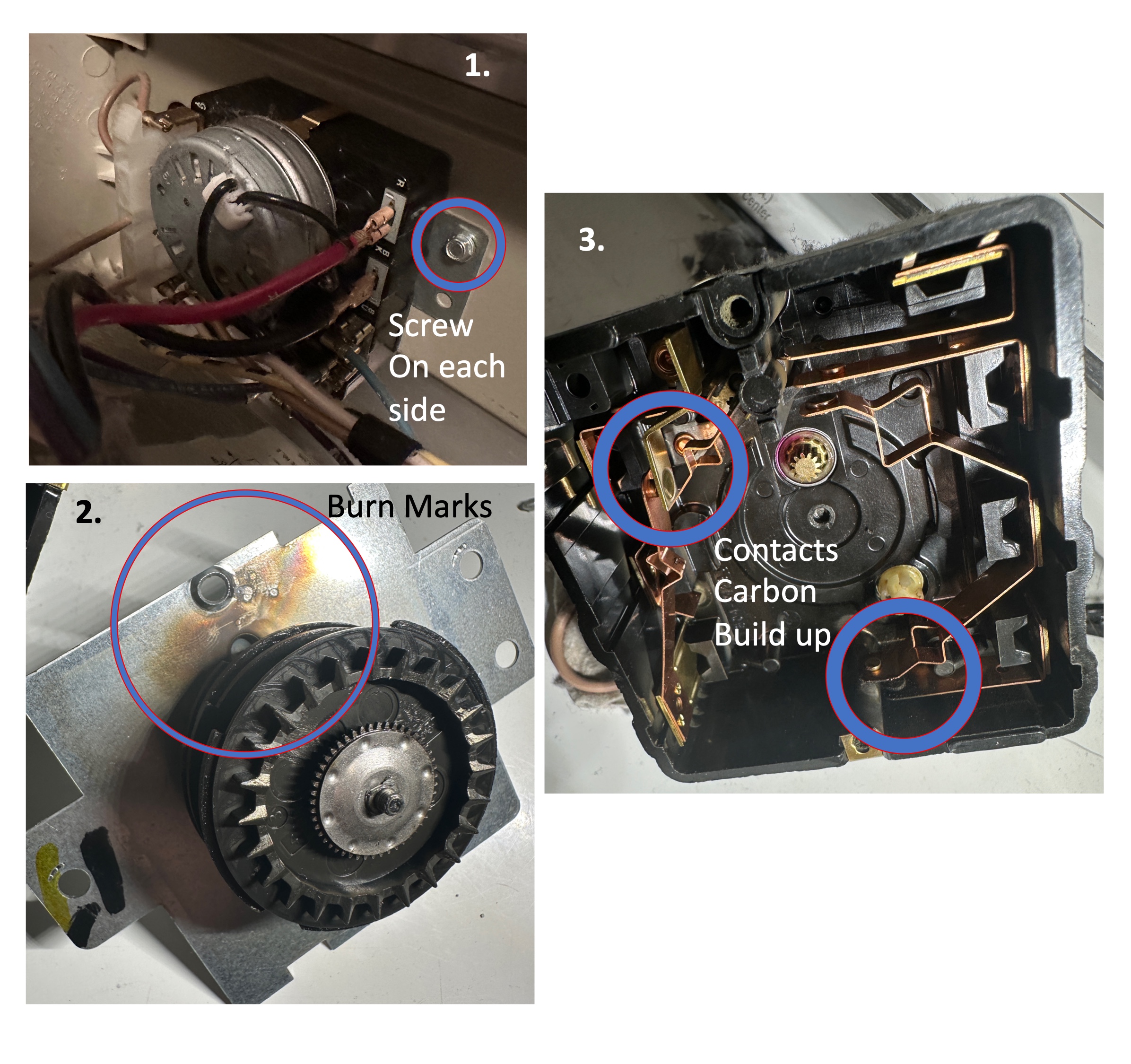 Image for [SOLVED] Dryer timer motor - Reverse?