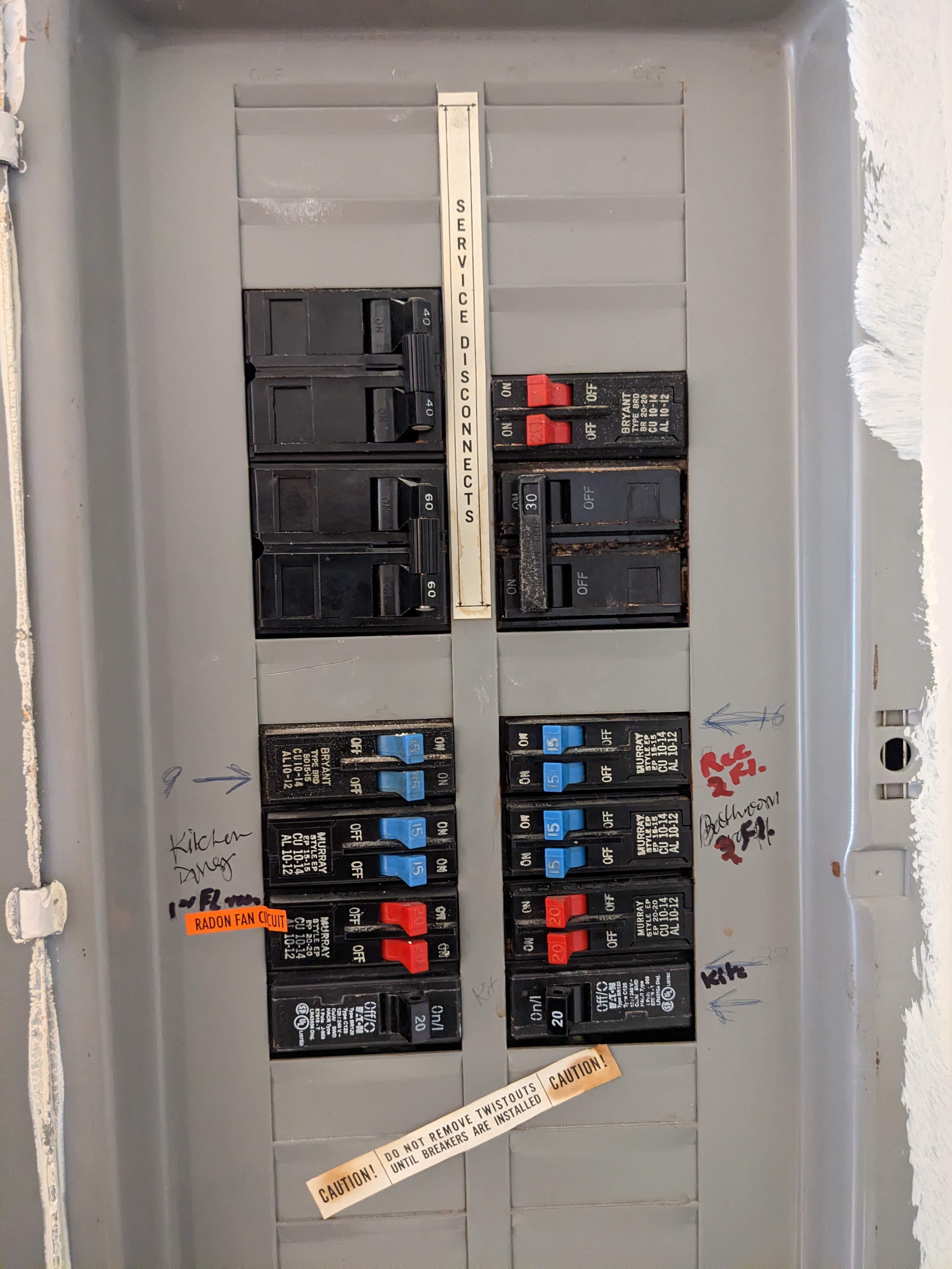 Image for Can I replace the entire bus and put in a main service disconnect breaker?