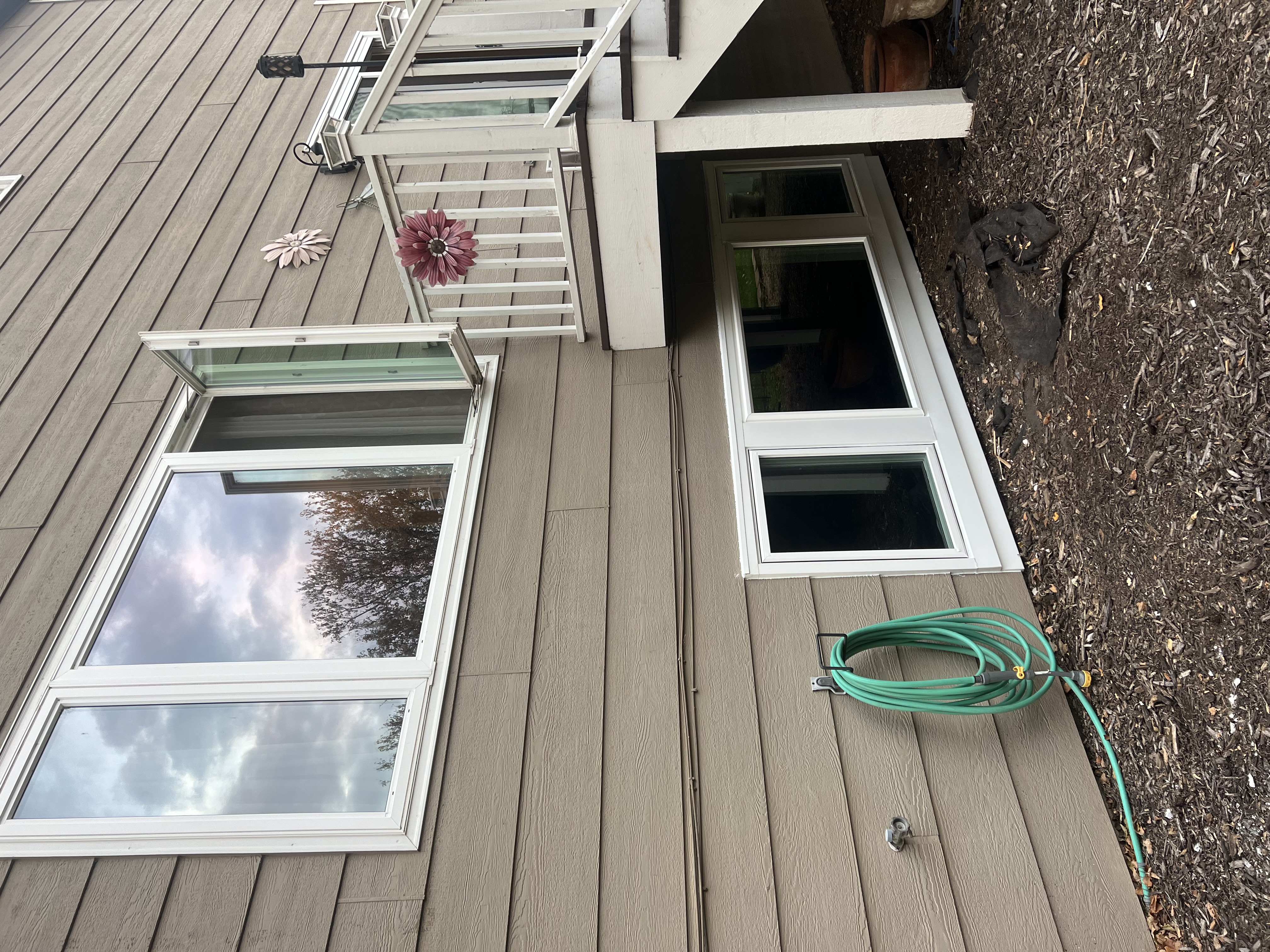 Image for basement window too close to ground