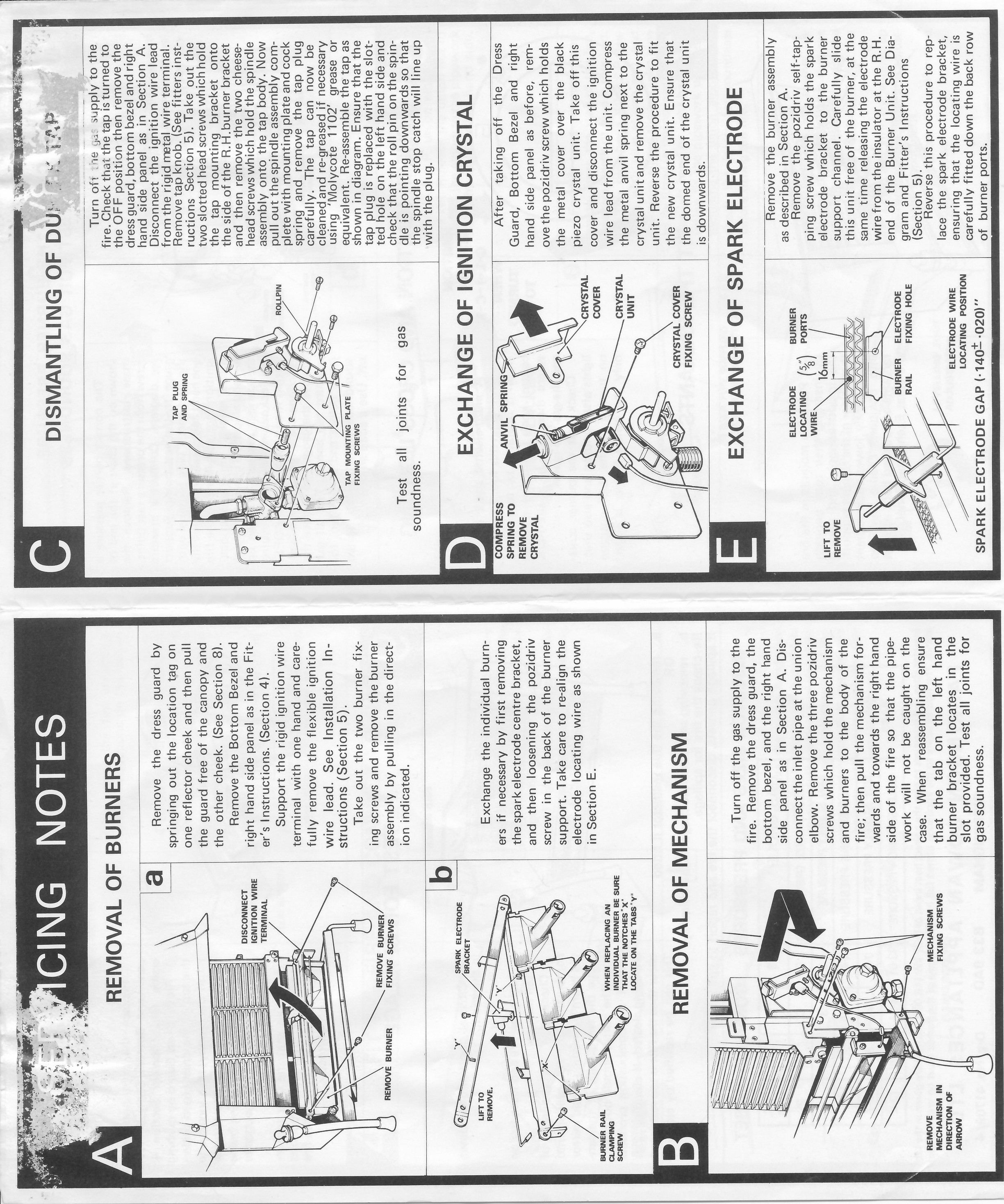 Image for Parkinson Cowan Windsor Radiant Instructions and Maintenance