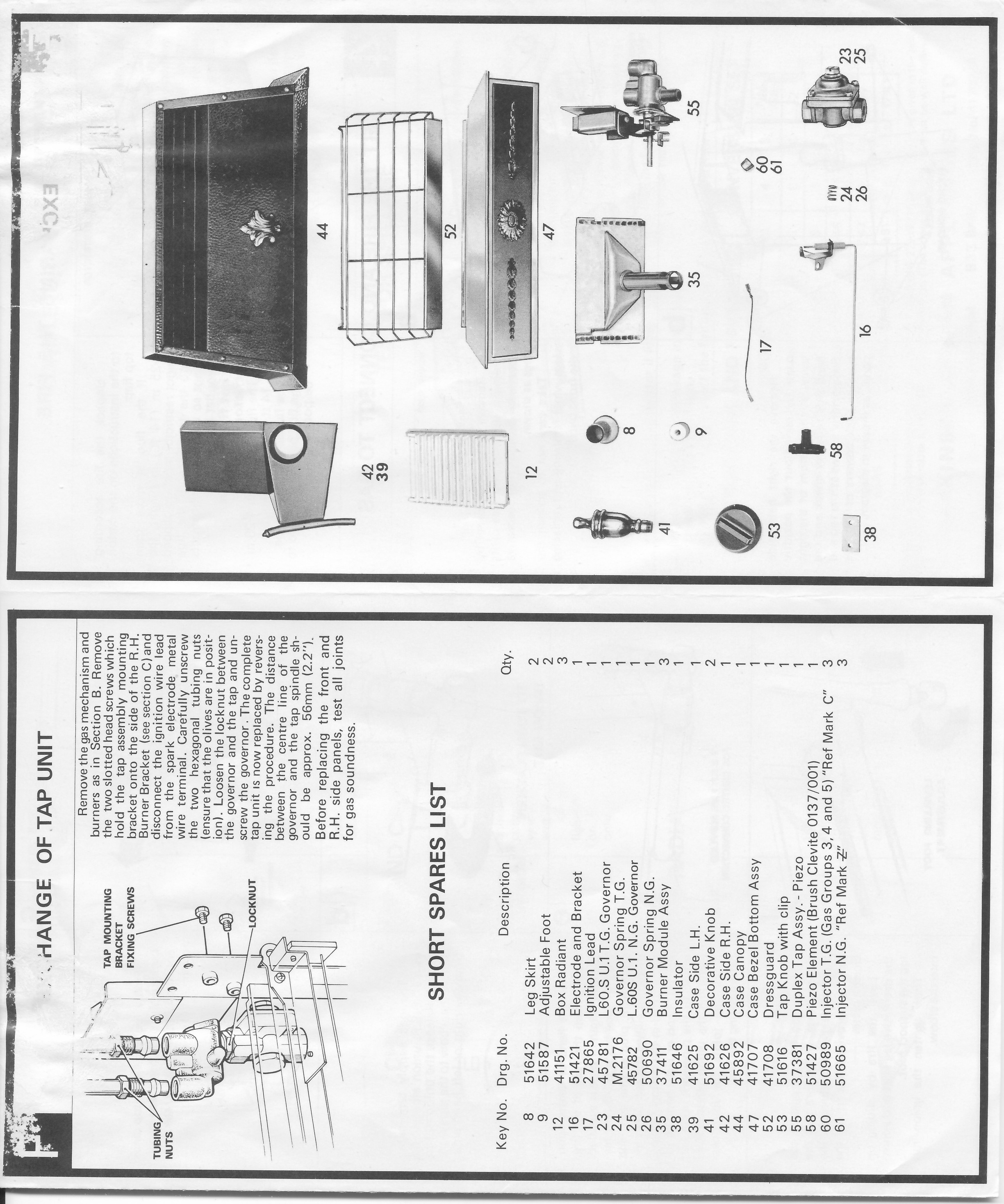Image for Parkinson Cowan Windsor Radiant Instructions and Maintenance