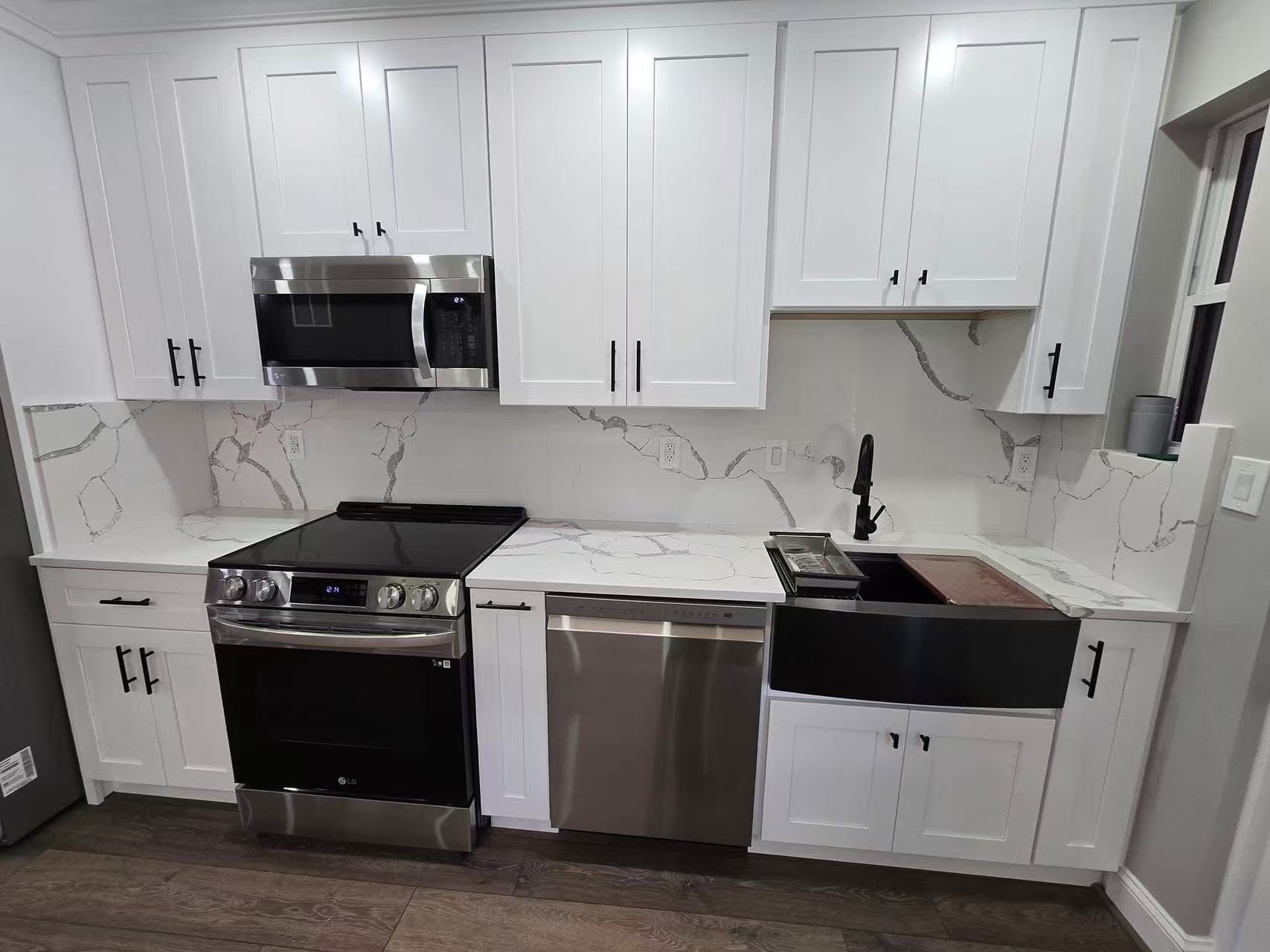 Image for What do you think of my newly installed kitchen cabinets?