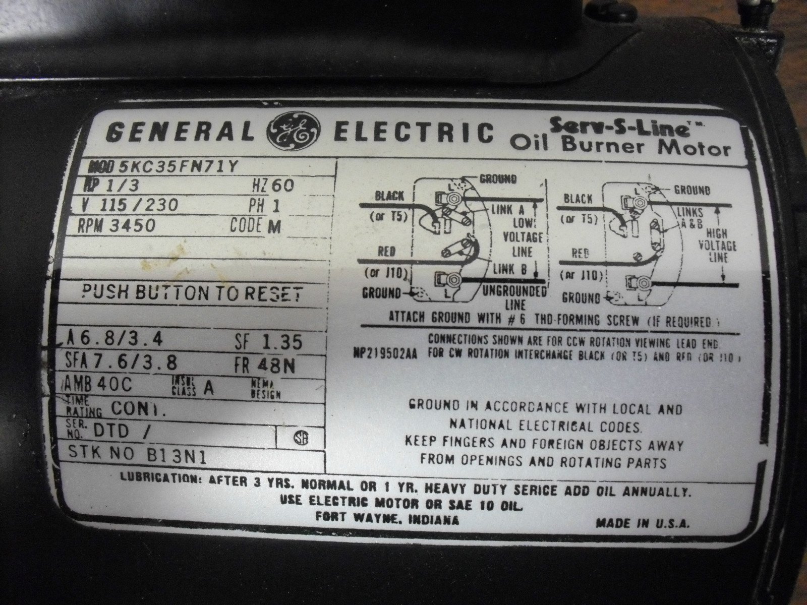 Image for wiring diagram for ge motor 5kc35k6335