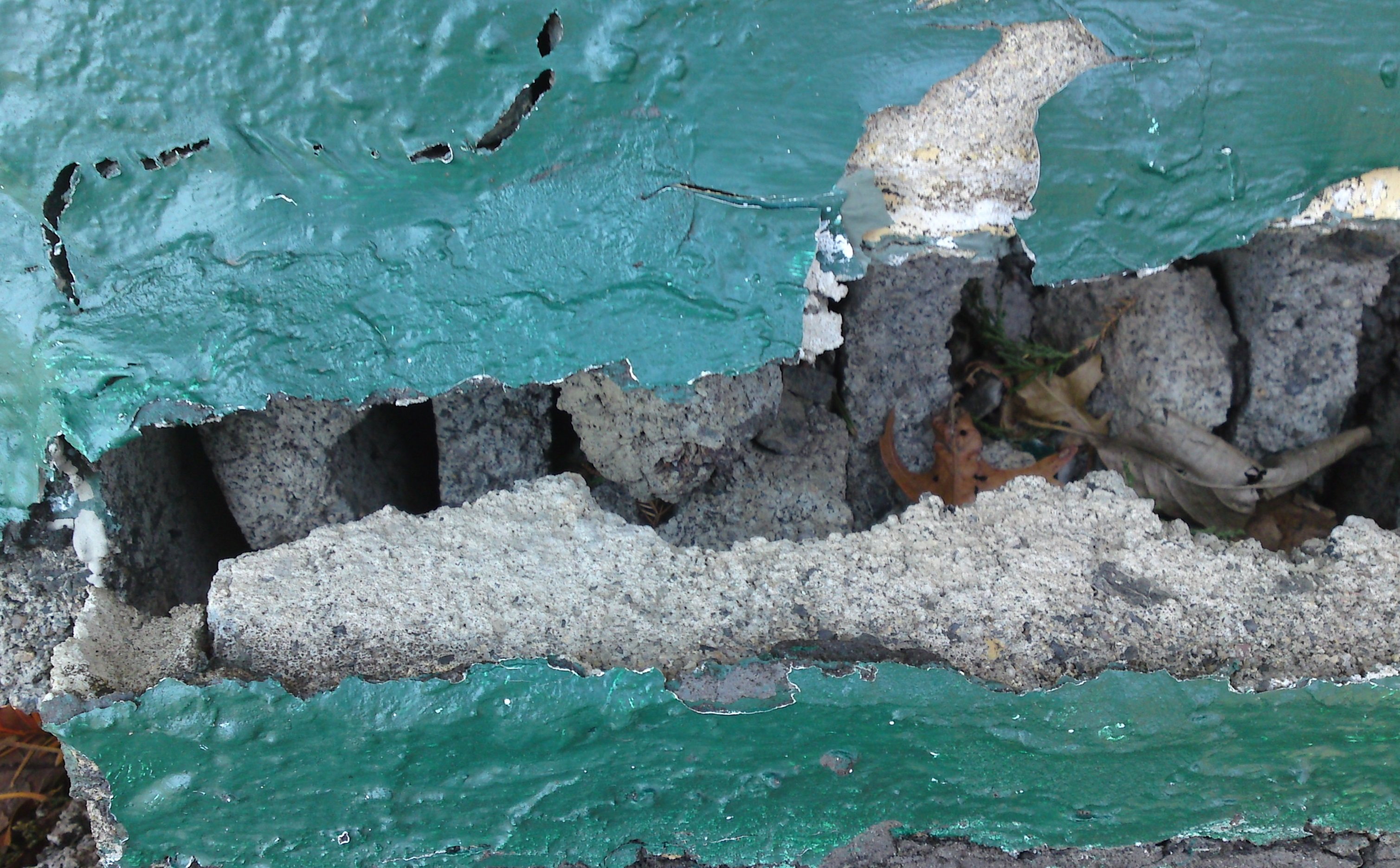 Image for How to repair Cinder Block Long driveway wall that has a break in it