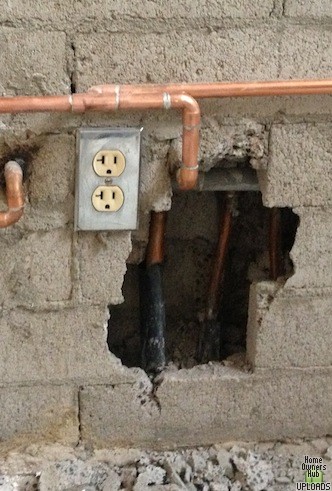 Image for cut hole in load bearing wall concern