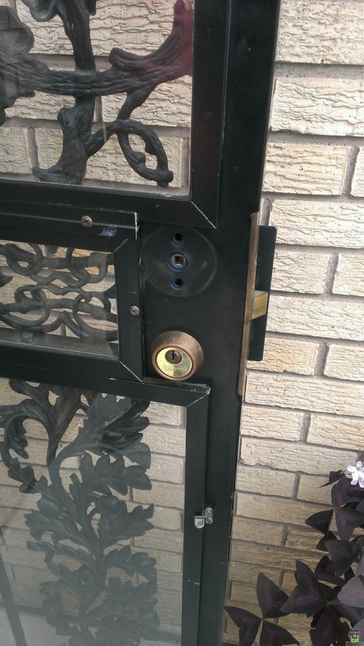 Image for older deadbolt