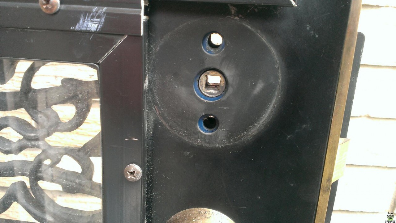 Image for older deadbolt