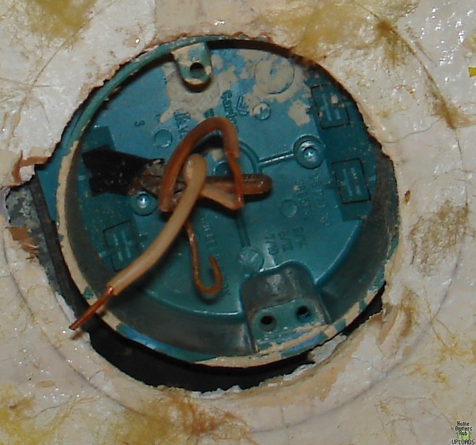 Image for how to remove ceiling junction box from below?