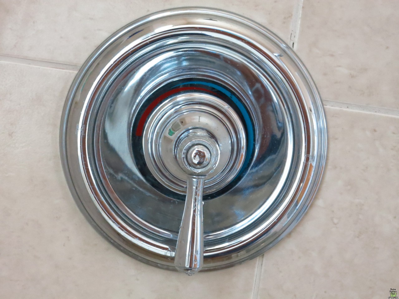 Image for How do you remove a shower handle without (no, missing) set screw?