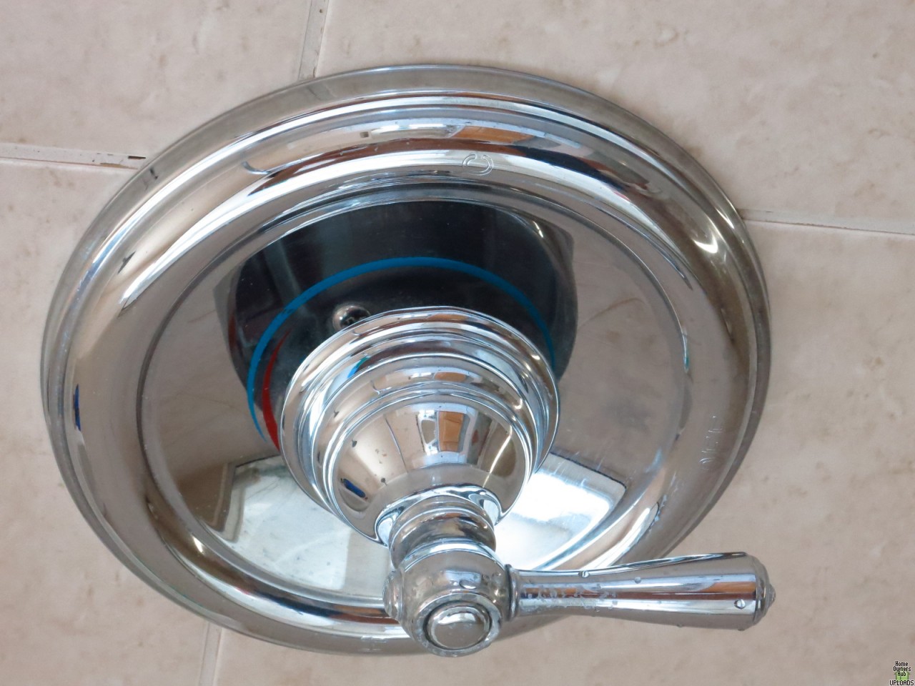 Image for How do you remove a shower handle without (no, missing) set screw?