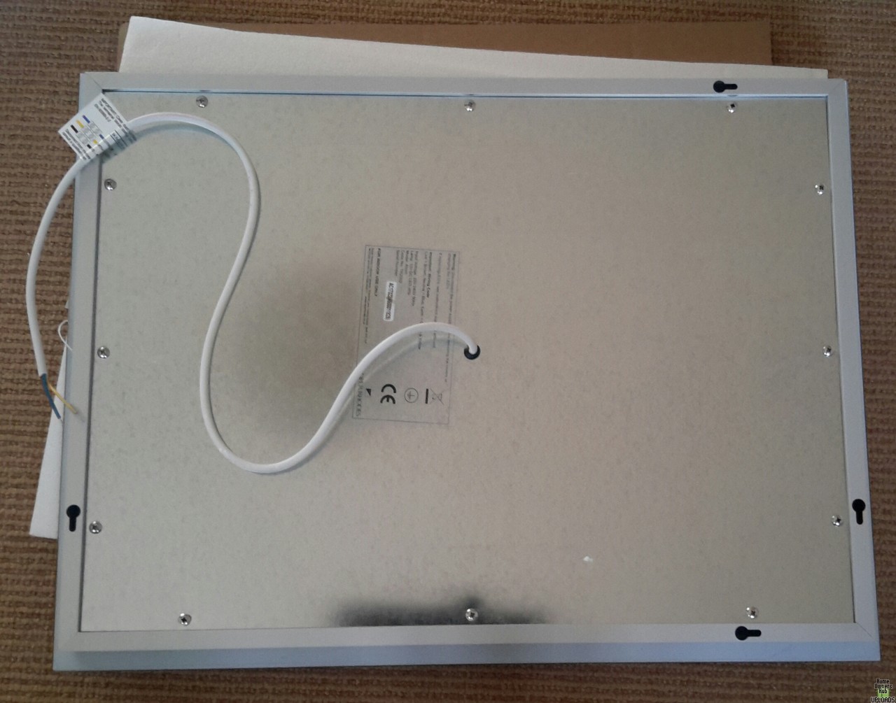 Image for Where to put my connection box for my illuminated mirror?