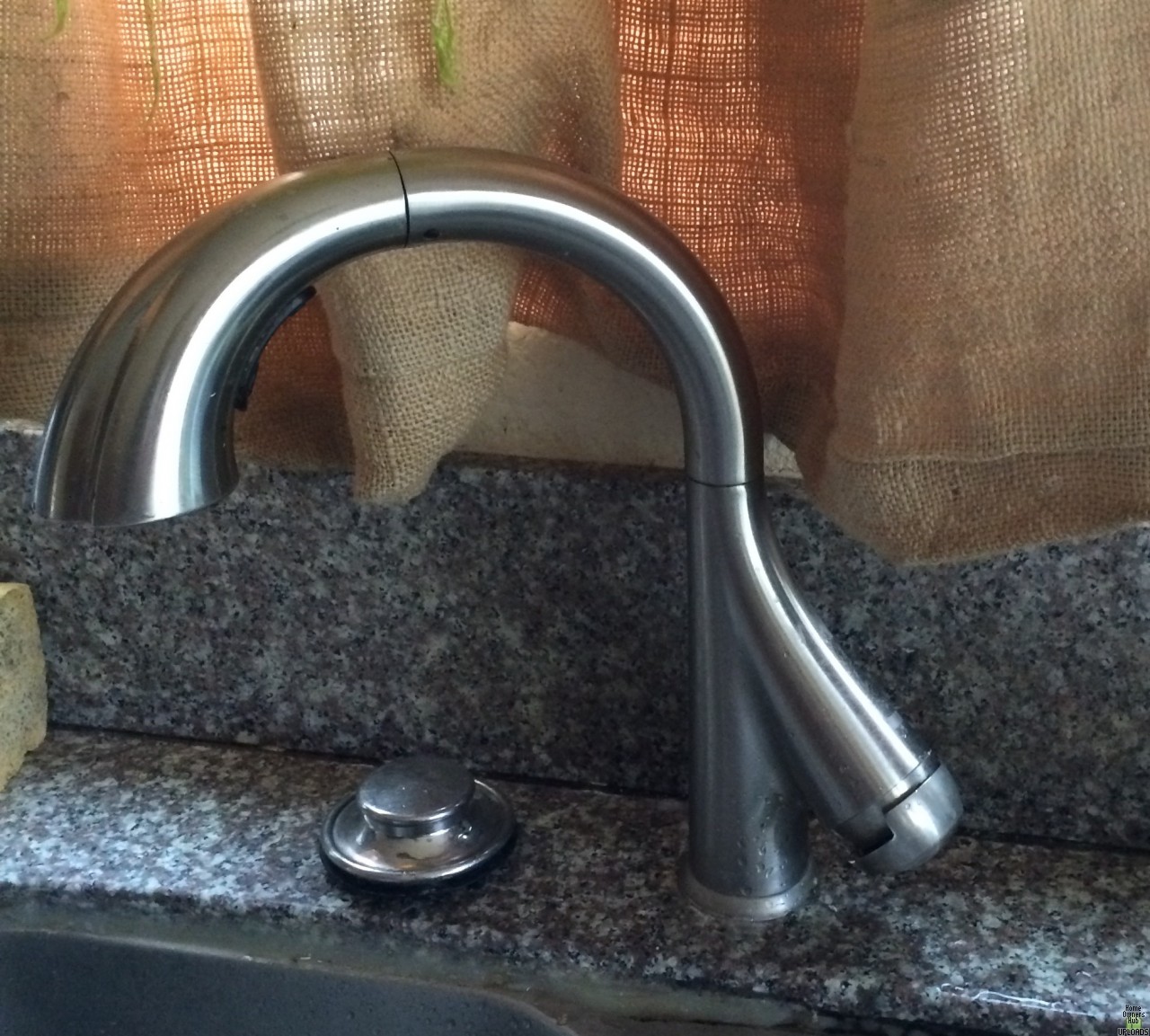 Image for What kind of faucet is this? It came with the house and doesn't have a handle 