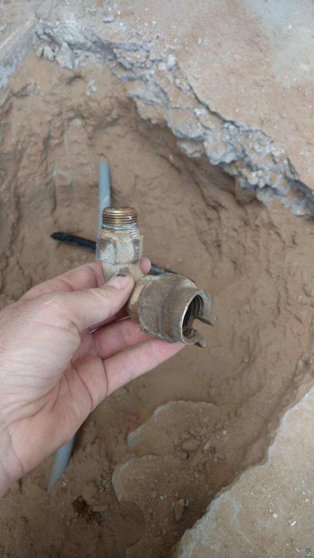 Image for Orangeburg pressurized water pipe