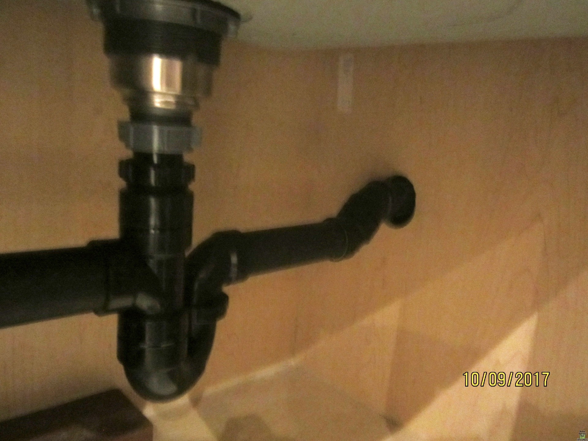 Image for sink drain piping