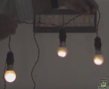Image for table lamp with two lights one outside and one inside body ,if one litghts up the other one is dim