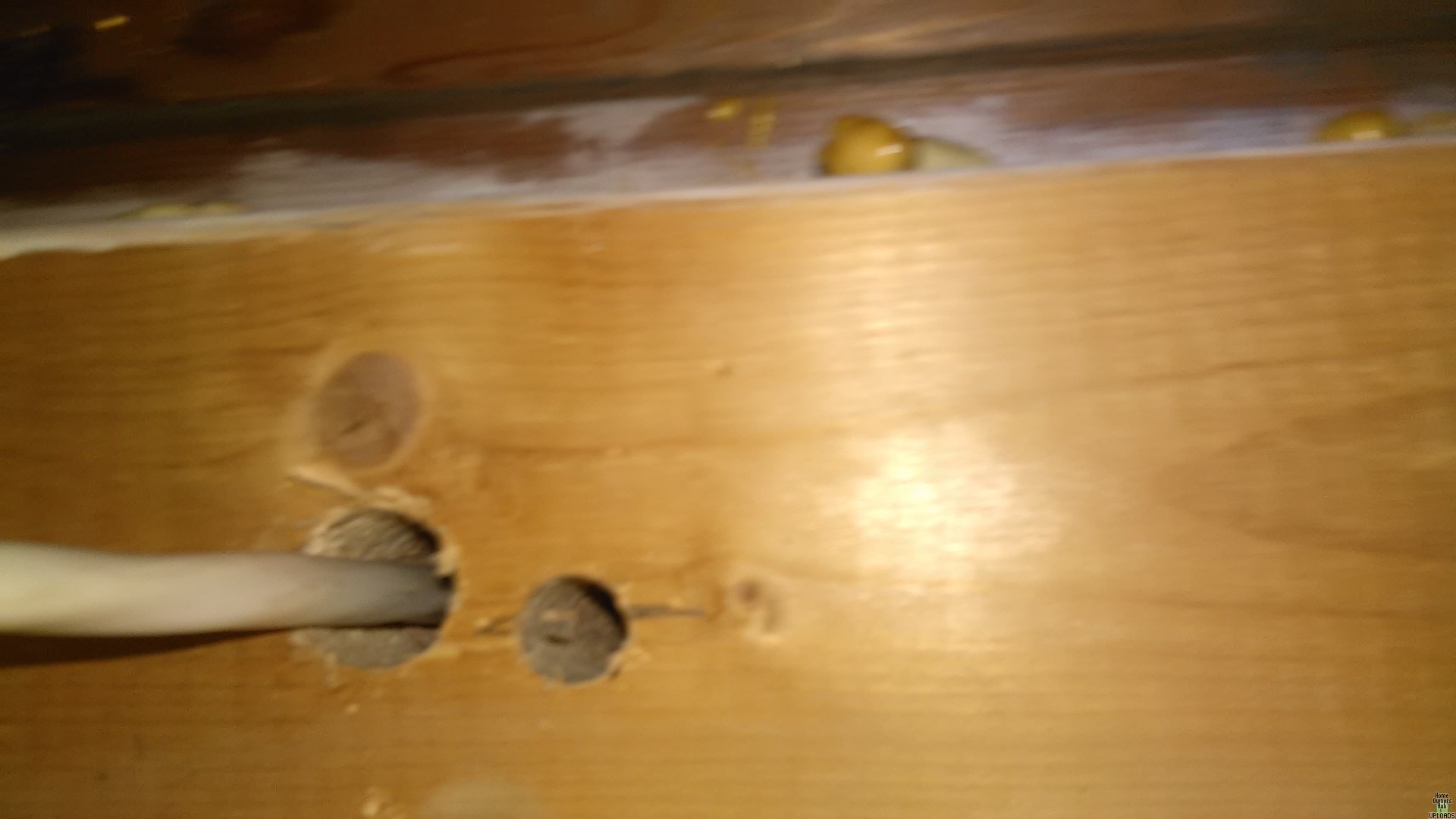 Image for Electrician drill hole in support beam