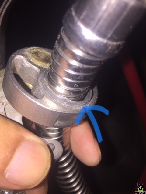 Image for replacing a leader hose on a roman faucet