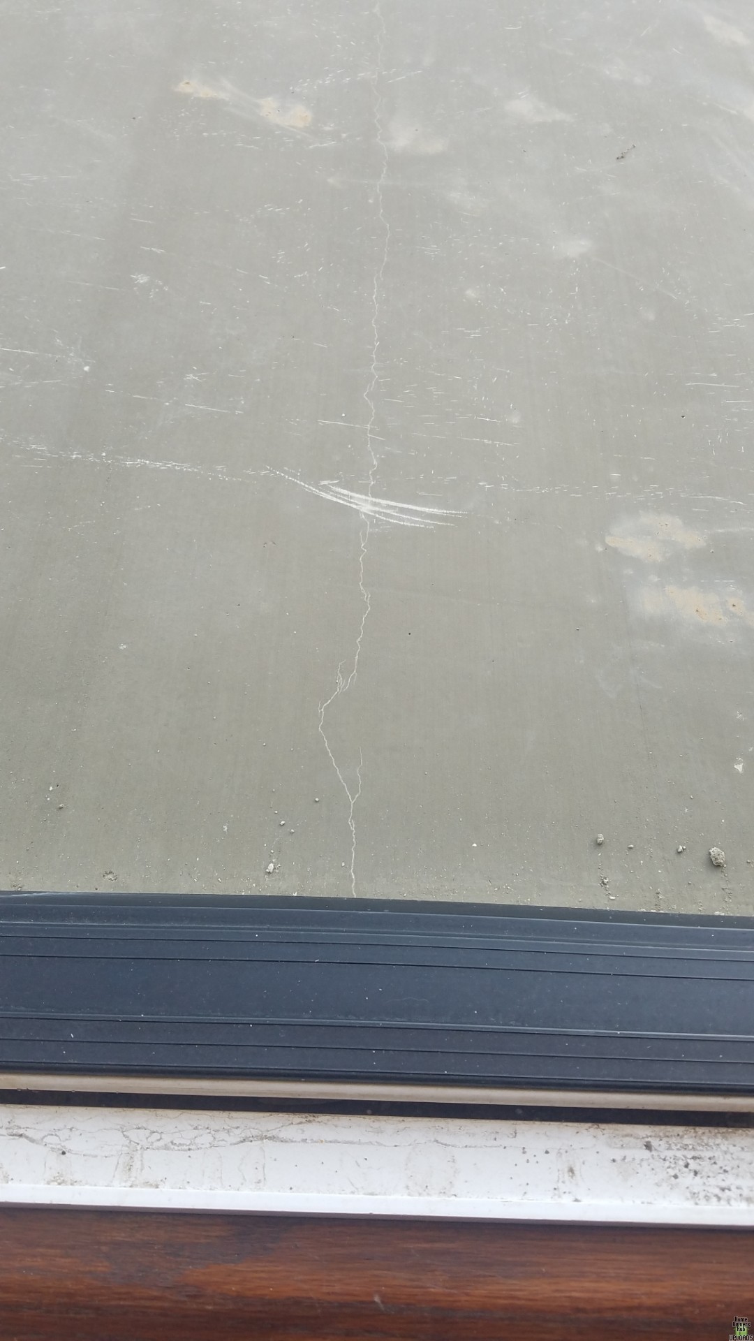 Image for New patio concrete cracks 