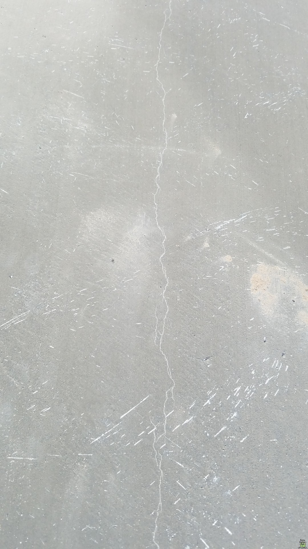 Image for New patio concrete cracks 