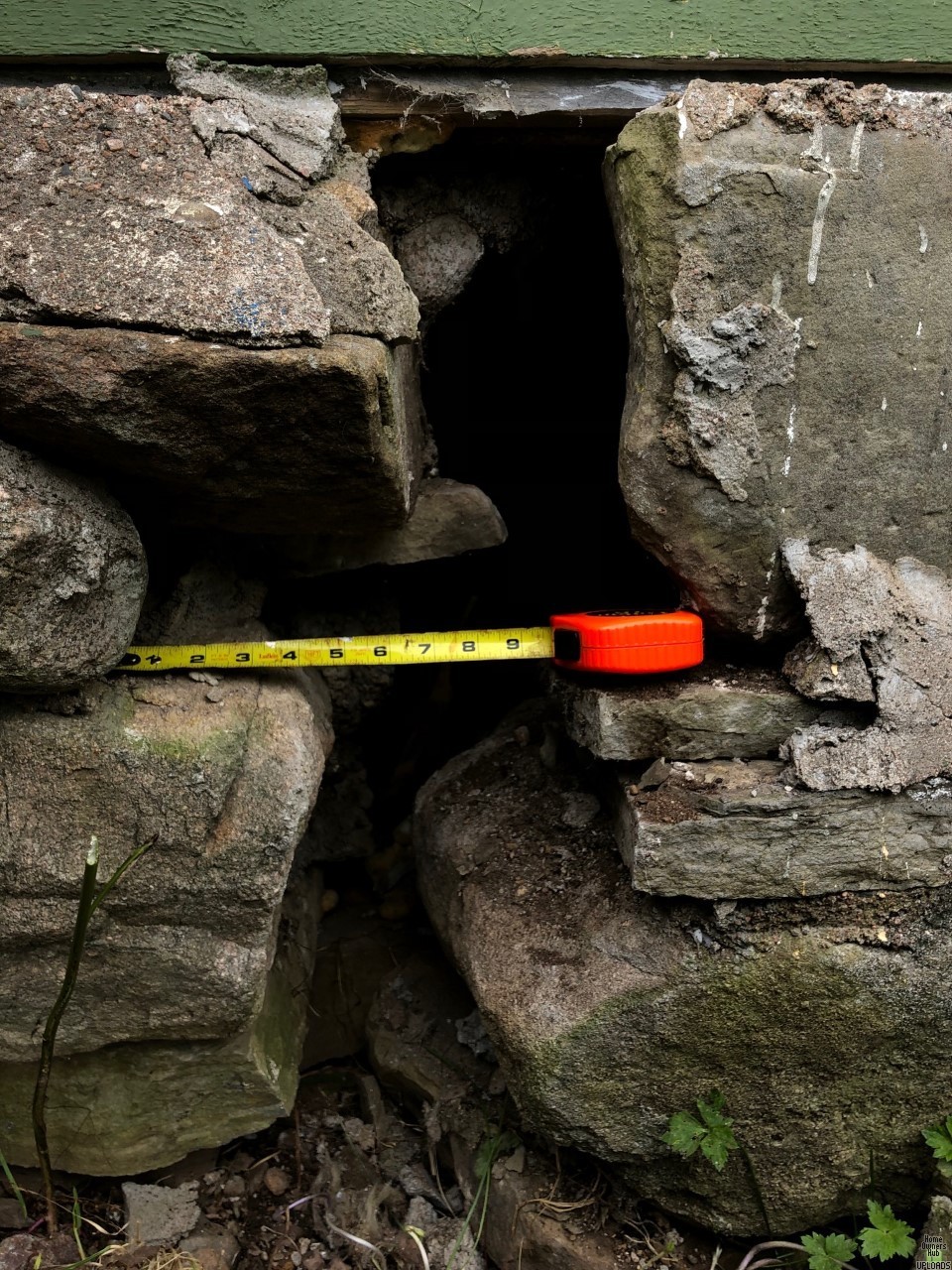 Image for Loose mortar, stones