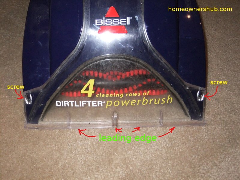 Image for my bissell powersteamer won't roll forward, any suggestions?