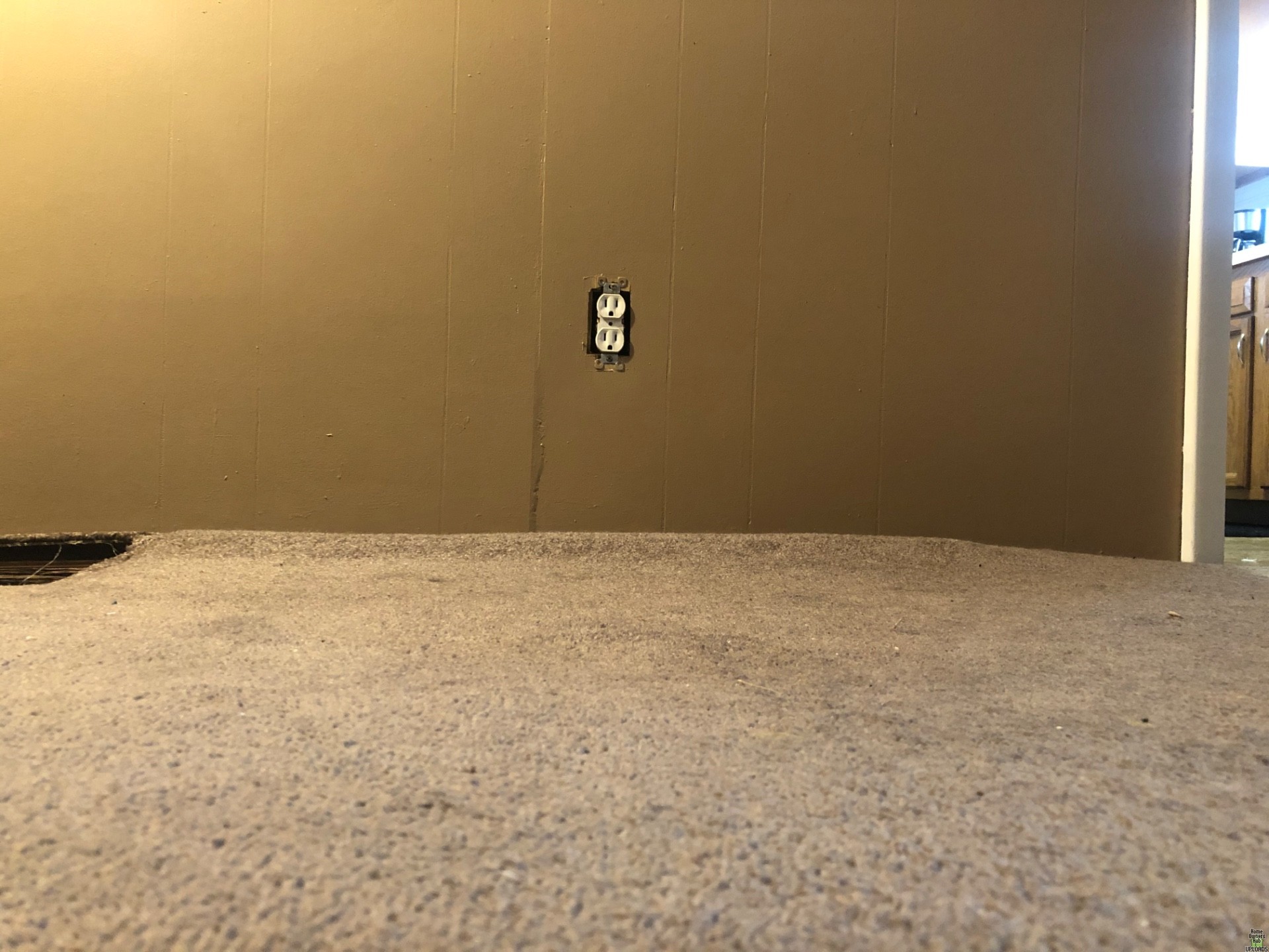 Image for Old floor buckling by vent