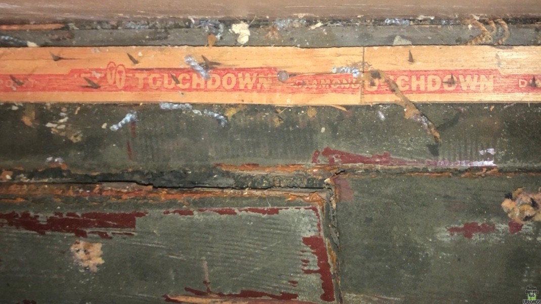 Image for Old floor buckling by vent