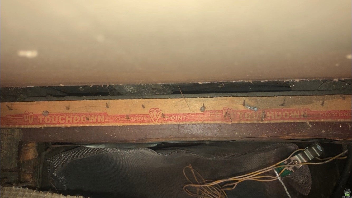 Image for Old floor buckling by vent