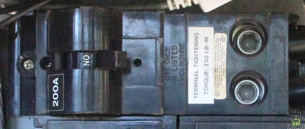 Image for 200 Amp main breaker for Crouse Hinds service panel