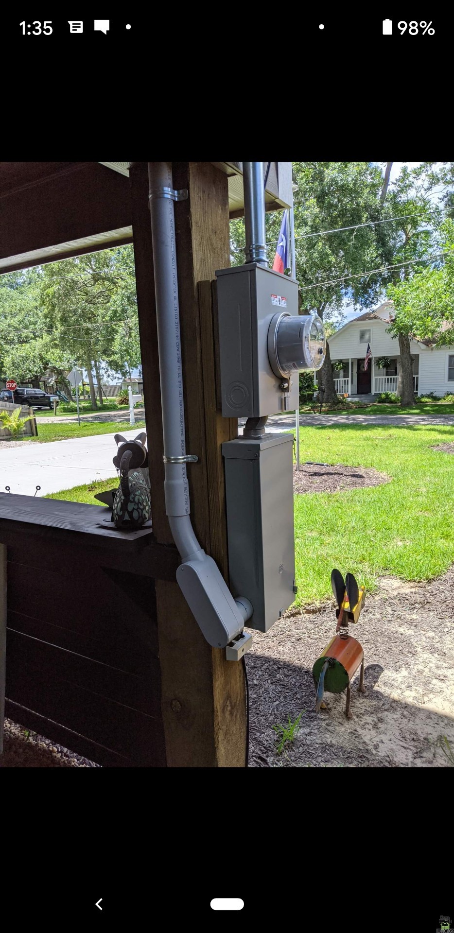 Image for Panel off meter?